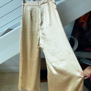 Gold Palazzo Pants